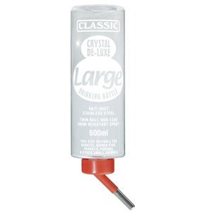 Classic Clear Water Bottle 600ml