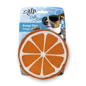 All For Paws Chill Out Orange Sponge Toy