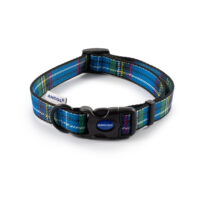 Ancol Blue Tartan Collar Large