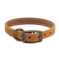 Ancol Timberwolf Mustard Leather Collar Size 2