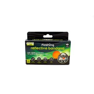 Animal Instincts Flashing Bandana M/L
