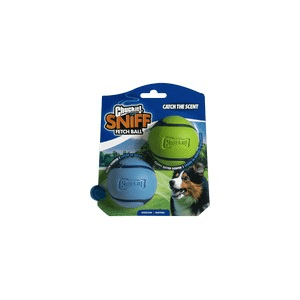 Chuckit Sniff Fetch Ball Duo Medium