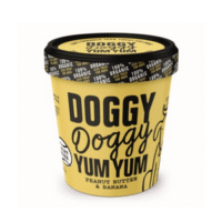 Doggy Yum Yum Peanut Butter Ice Cream