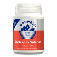 Dorwest Scullcap & Valerian 200 Tablets