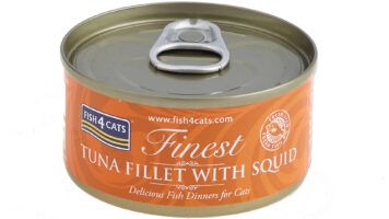 Fish 4 Cats Tuna & SQuid 70g