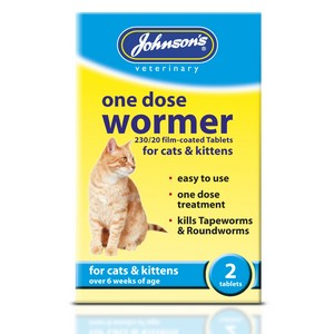 Johnsons One Dose Cat Wormer