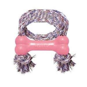Kong Puppy Goodie Bone On Rope