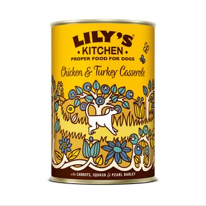 Lilys Kitchen Chicken & Turkey Casserole 400g