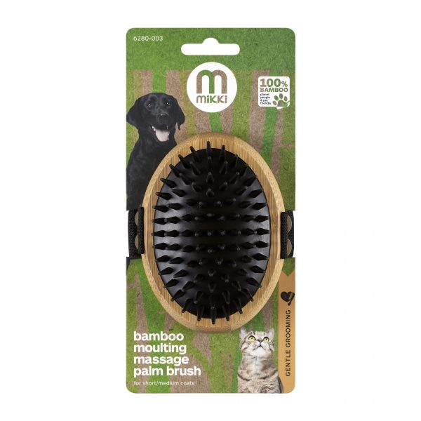 Mikki Bamboo Massage Palm Brush