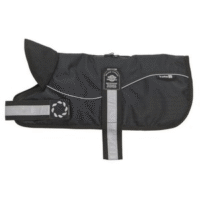 Outhwaite Waterproof Padded Harness Coat Black 10 Inch