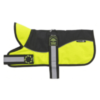Outhwaite Waterproof Padded Harness Coat Hi Vis 12 Inch