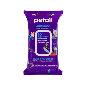 Petall Giant Pet Towels 50 Pack