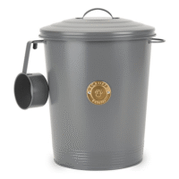 Scruffs Steel Food Container 7 Litre Dark Grey