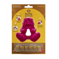 Dogsee Yeti Treat Toy Pink With Treats