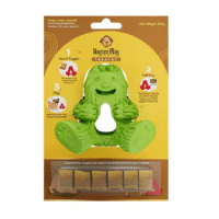 Dogsee Yeti Treat Toy Green With Treats