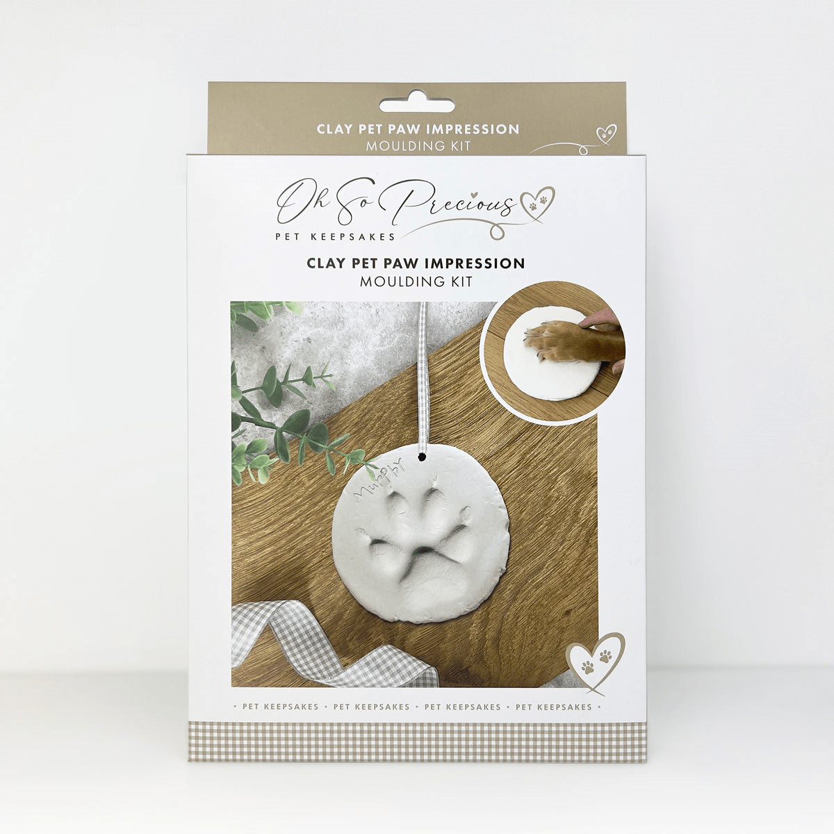 Oh So Precious Clay Paw Impression Kit