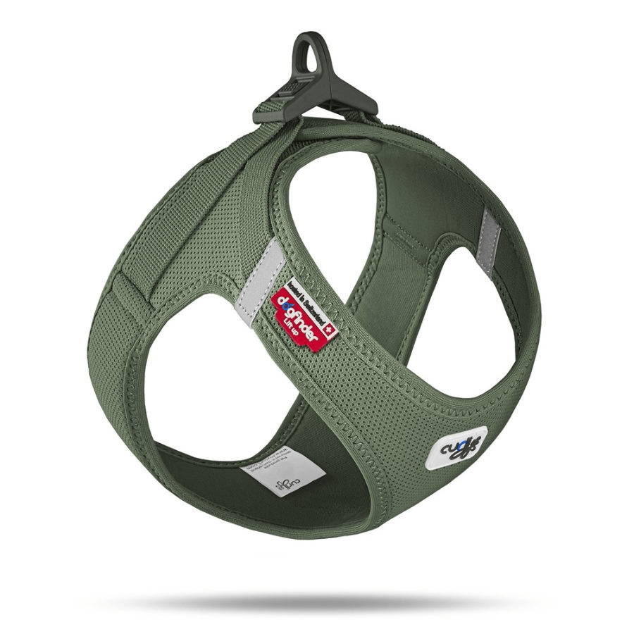 Curli Mesh Harness Large Moss Green