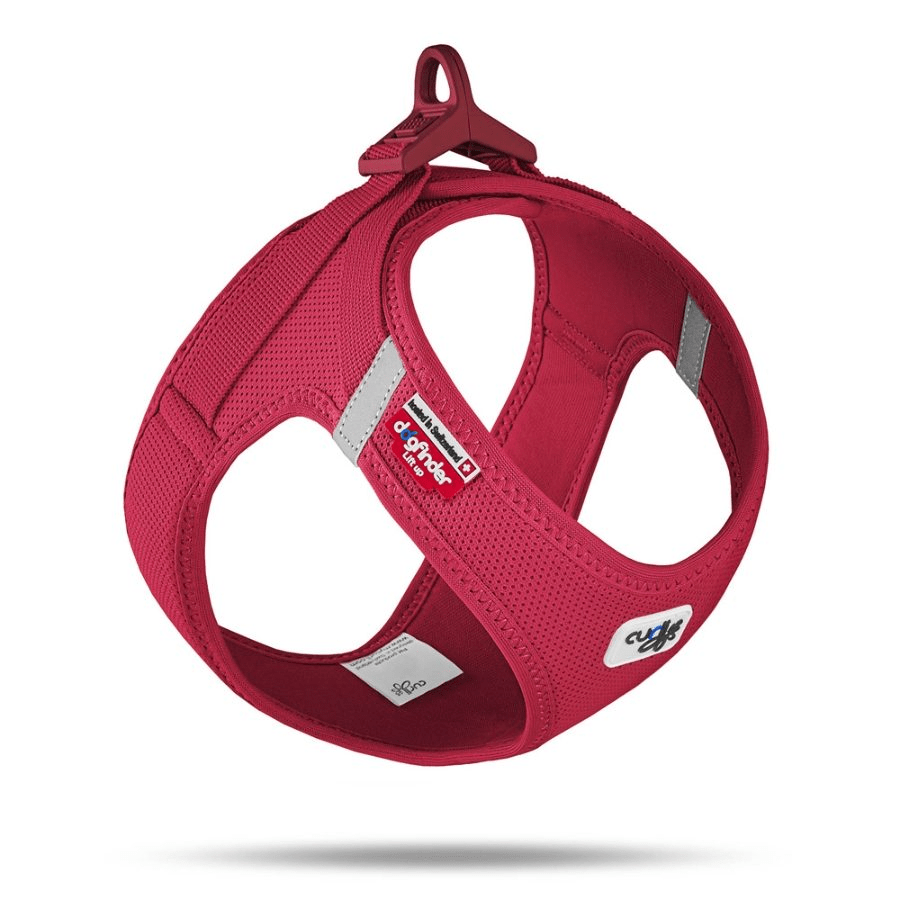 Curli Mesh Harness XXS Red