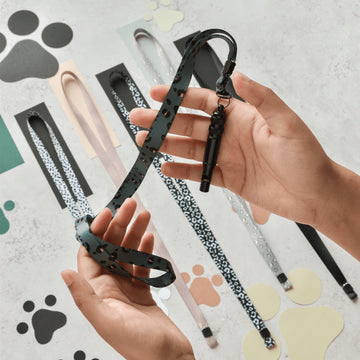 CocoPup Lanyard Khaki Leopard