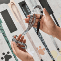 CocoPup Lanyard Monochrome Spots