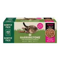 Harringtons Cat Mixed With Jelly 40 Pack
