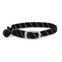 Ancol Cat Collar Elasticated Black