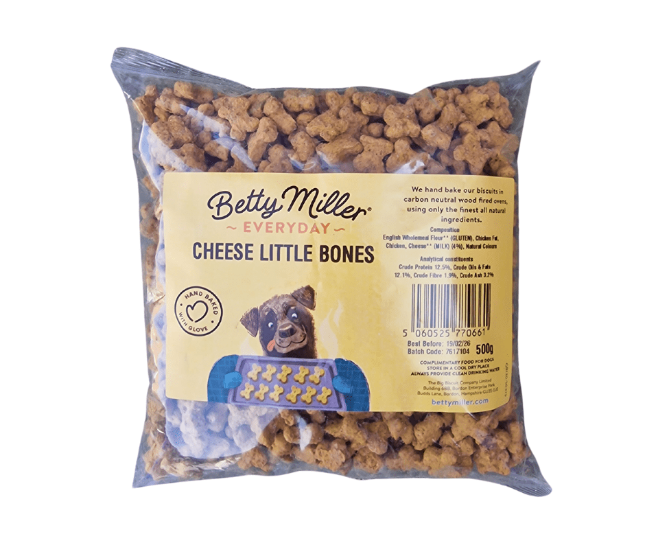 Betty Miller Cheese Little Bones 500g