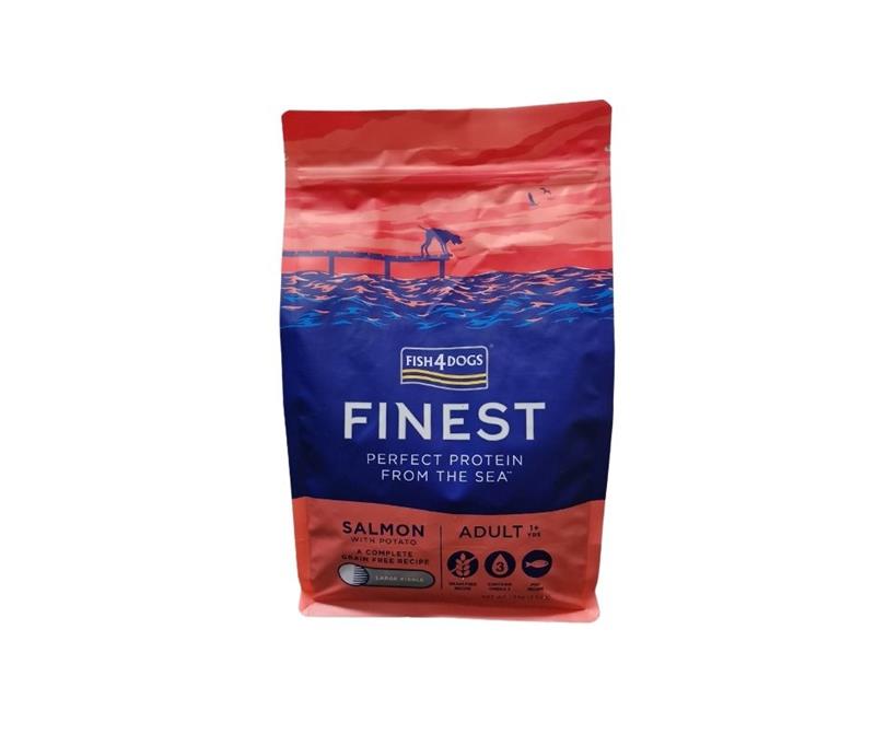 Fish 4 Dogs Salmon Large Bite 1.5kg