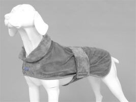 George Barclay MuttMop Drying Coat Medium Grey