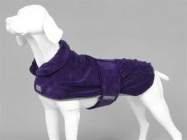 George Barclay MuttMop Drying Coat Medium Plum
