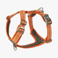 Dog Copenhagen Comfort Walk Air Harness Orange Sun Large