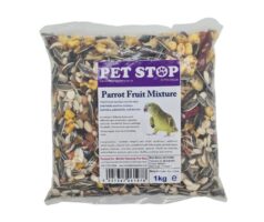 Pet Stop Parrot Fruit Mixture 1kg