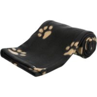 Trixie Beany Blanket Black & Beige 100cm