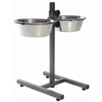 Trixie Adjustable Elevated Bowls 21cm