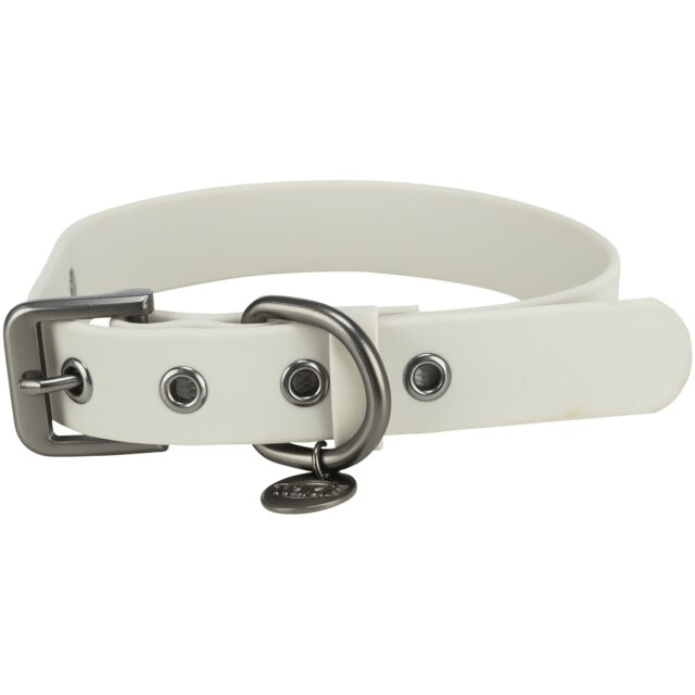 Trixie Waterproof PVC Collar Medium Light Grey