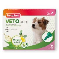 Beaphar Vetopure Flea Repellent Small Dog 3 Pack