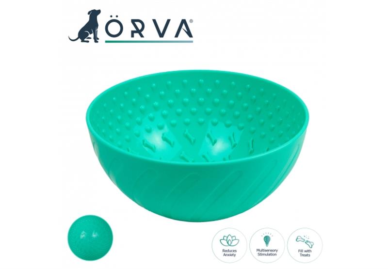 Ancol Orva Enrichment Wobble Bowl - Pet Stop Market Deeping