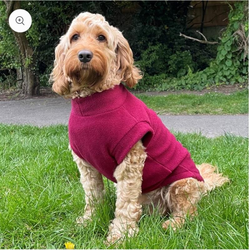 Pawsome Paws Fleece Tankie Mulberry Extra Large