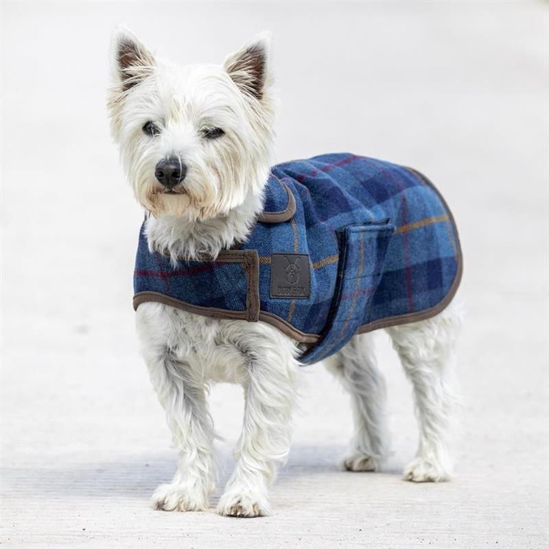 Digby & Fox Navy Tweed Coat 14 Inch