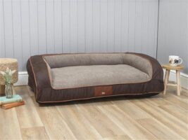George Barclay Monxton Sofa Medium Chesnut Memory Foam Particles