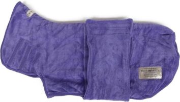 Mutt & Bailey Drying Coat Small Heather