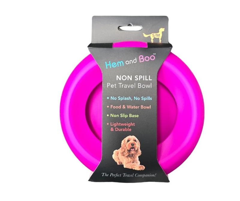 Hem & Boo Travel Bowl Non Spill Assorted Small