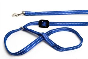 Gencon Clip To Collar Headcollar Blue Right Hand Side