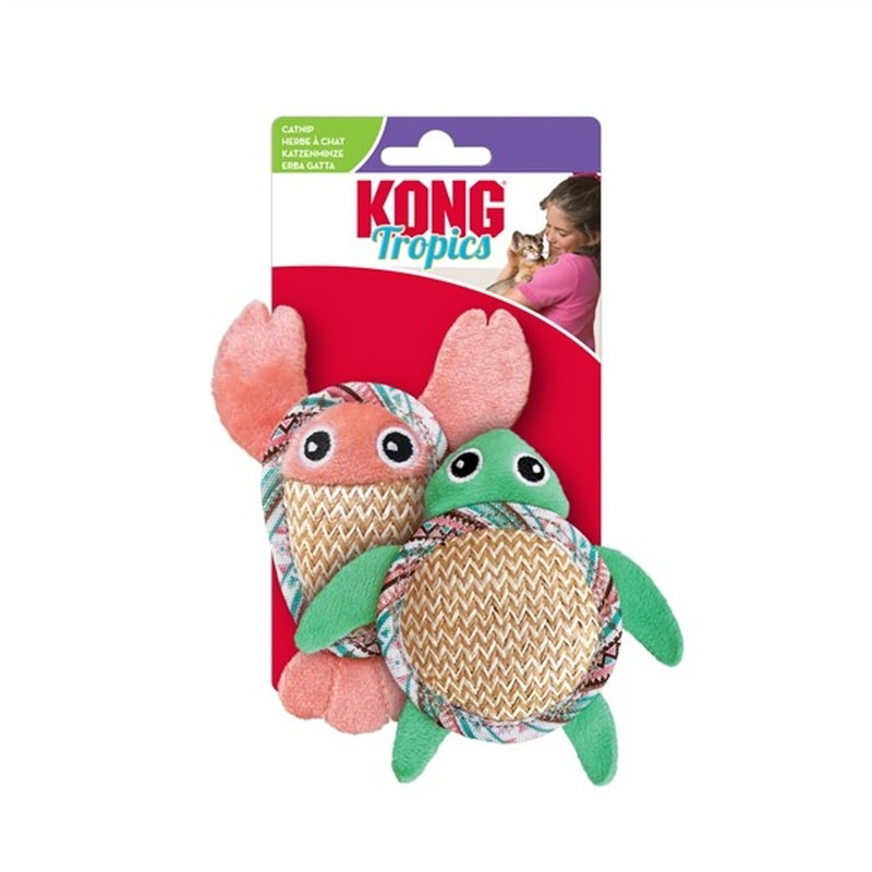 Kong Cat Tropic Pals 2 Pack