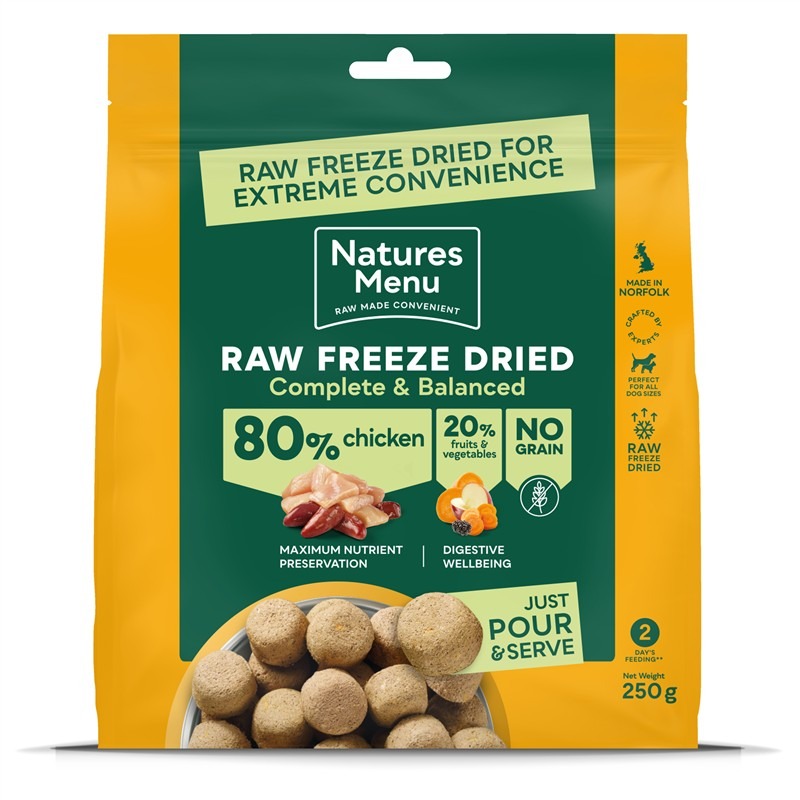 Natures Menu Freeze Dried Chicken 250g