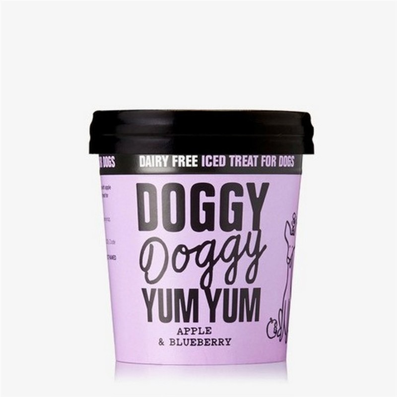 Doggy Yum Yum Ice Cream Apple & Blueberry 125ml