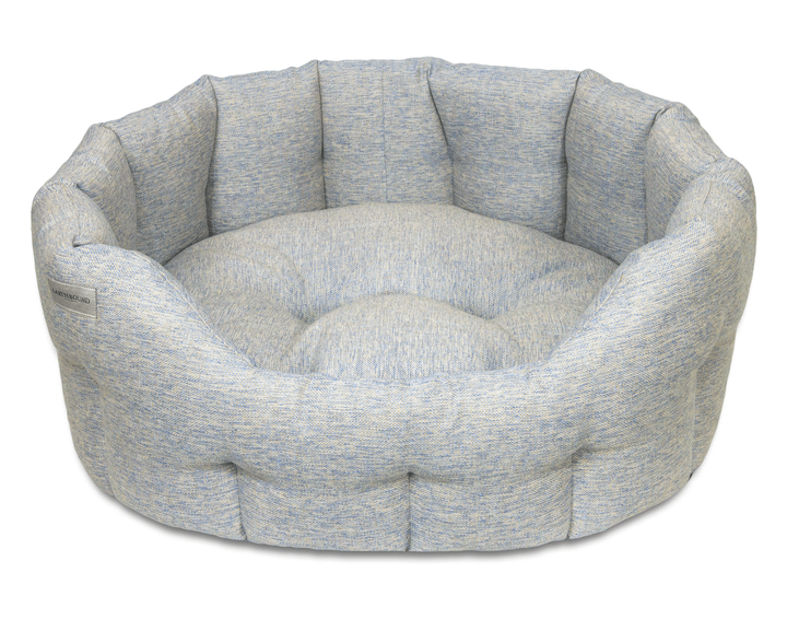 Earthbound Ice Blue Marlow Bed Large