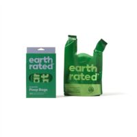 Earth Rated 120 Poo Bags With Handles Lavender