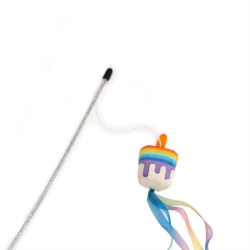 Fiesta Cat Dangler Rainbow Ice Lolly