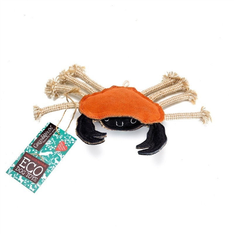 Green & Wilds Carlos The Crab Eco Toy